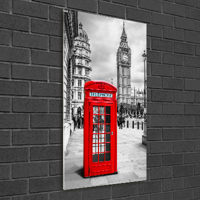 Vertikálny foto obraz sklenený Londýn Anglicko