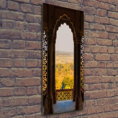 Vertikálny foto obraz fotografie na skle Fort Agra India