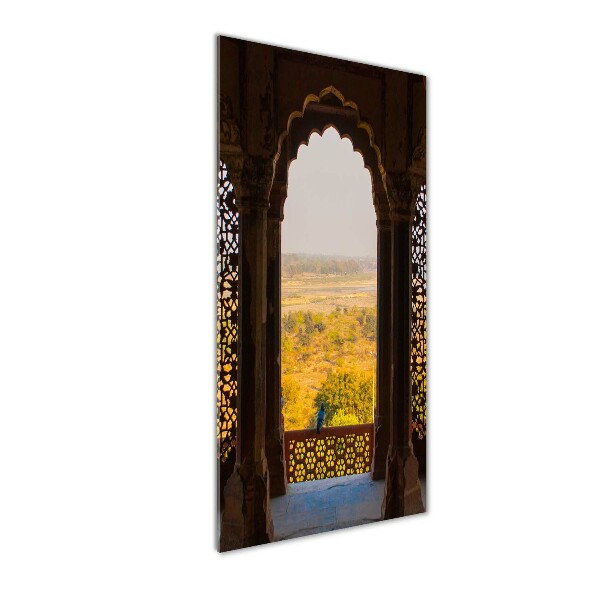 Vertikálny foto obraz fotografie na skle Fort Agra India