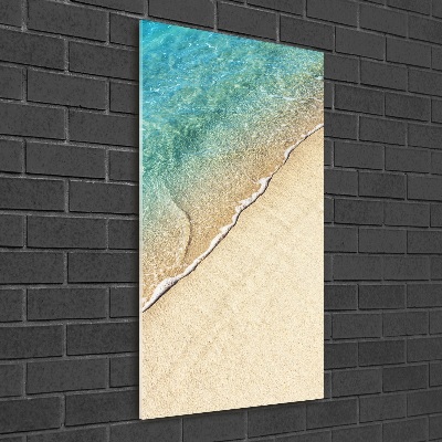 Vertikálny foto obraz sklo tvrdené Morská vlna