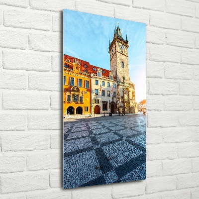 Vertikálny foto obraz sklenený Praha Česko