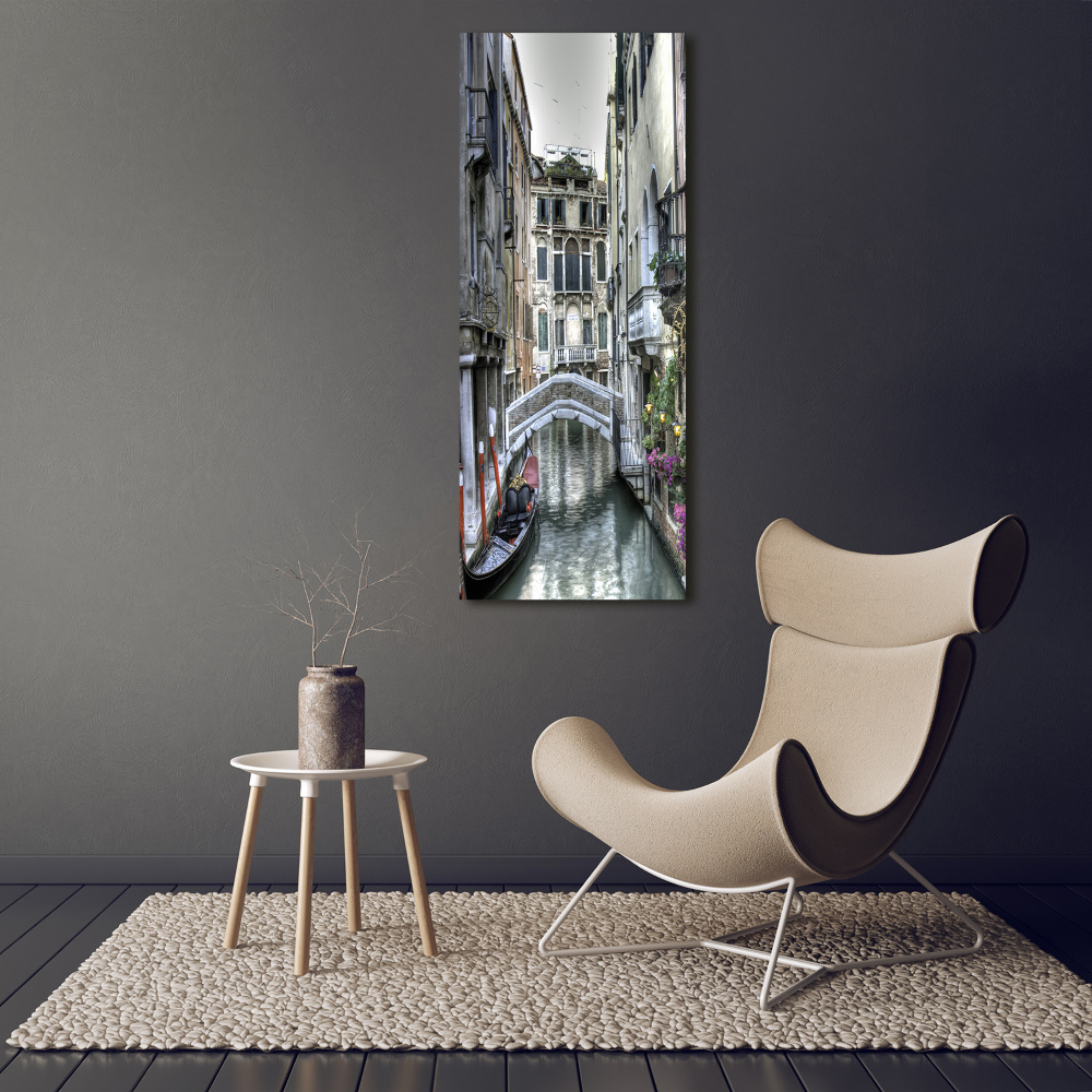 Vertikálny fotoobraz na skle Benátky Taliansko
