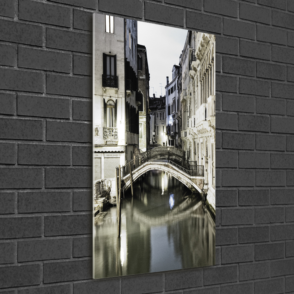 Vertikálny foto obraz fotografie na skle Benátky Taliansko