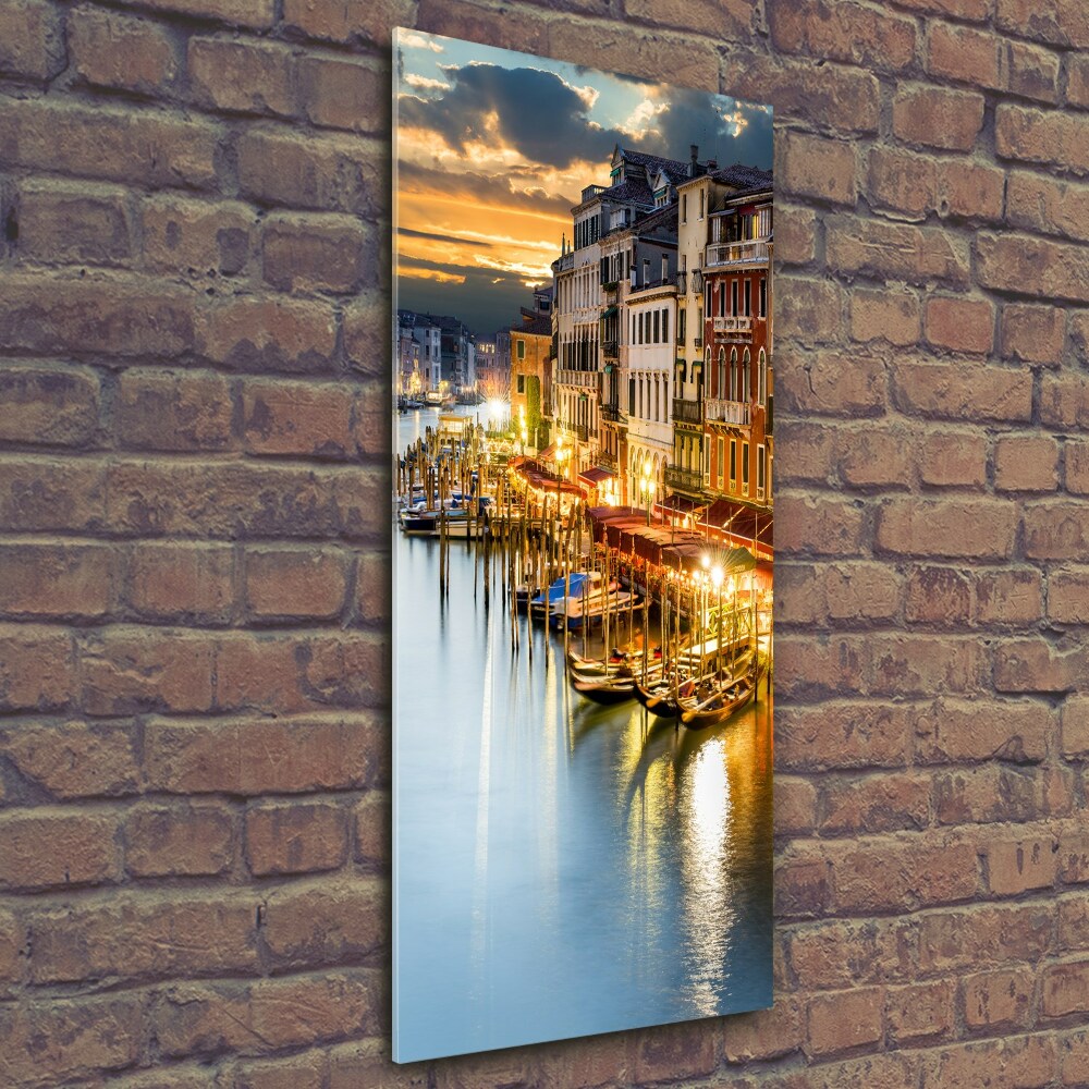 Vertikálny foto obraz sklo tvrdené Benátky Taliansko