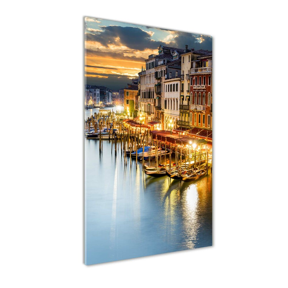 Vertikálny foto obraz sklo tvrdené Benátky Taliansko