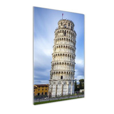 Vertikálny foto obraz sklenený Šikmá veža PIZAY