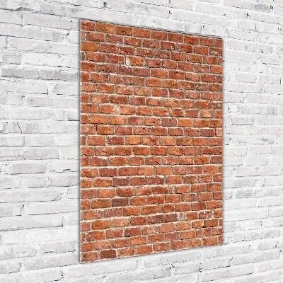 Vertikálny foto obraz sklenený Murovaná múr