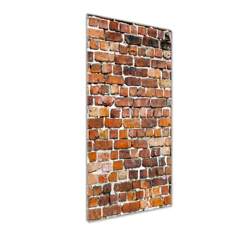 Vertikálny foto obraz sklo tvrdené Murovaná múr