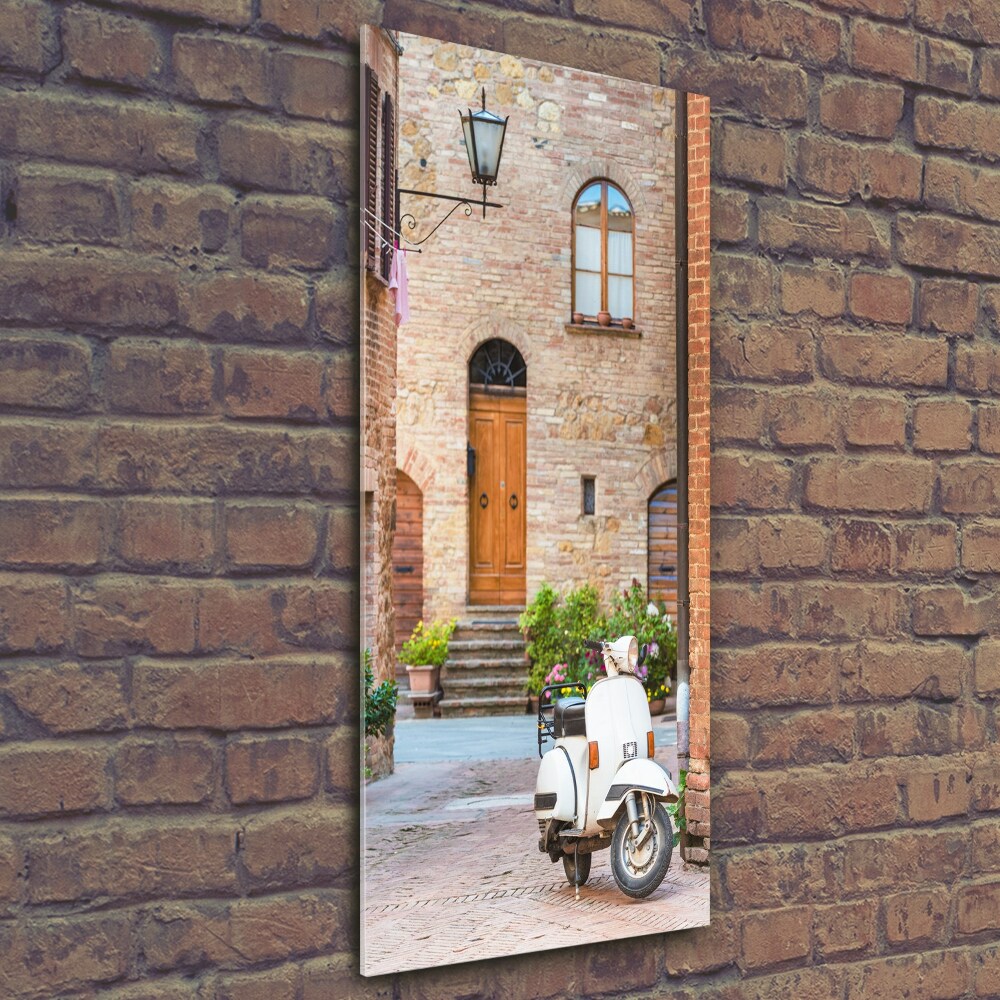 Vertikálny foto obraz sklenený Talianske uličky