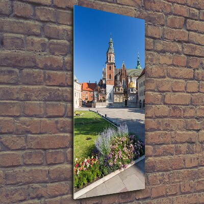 Vertikálny foto obraz fotografie na skle Krakov Poľsko
