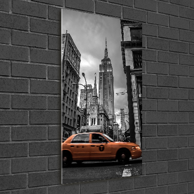 Vertikálny foto obraz sklenený New York