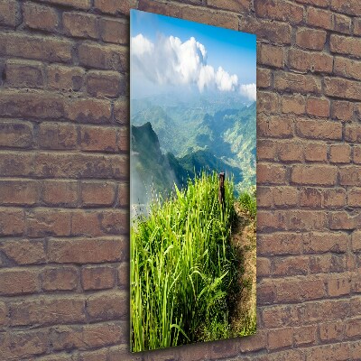Vertikálny foto obraz sklo tvrdené Horský chodník