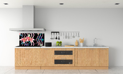 Panel do kuchyne Tropická ľalia