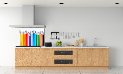 Panel do kuchyne Farebné pastelky