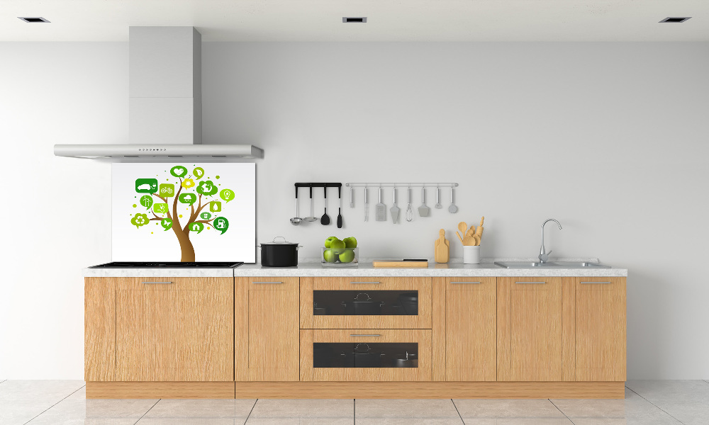 Panel do kuchyne Ekologické drevo