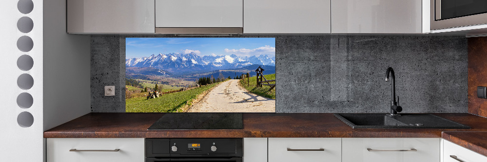 Panel do kuchyne Panorama Tatier