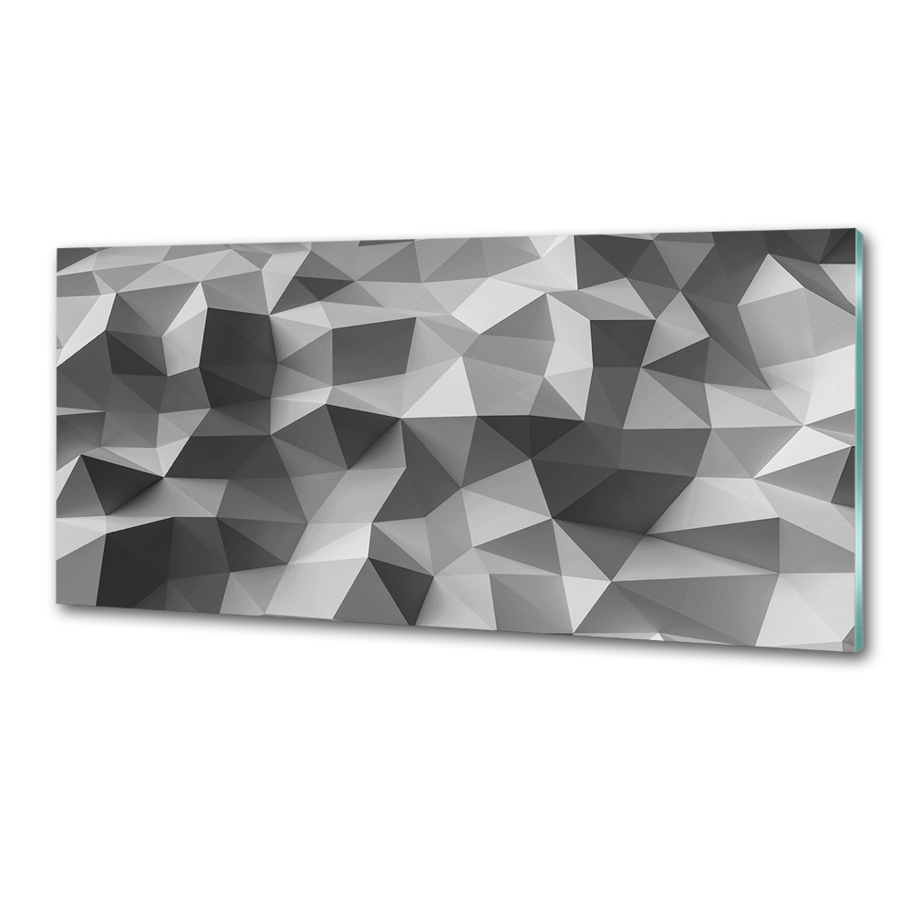 Panel lacobel Abstrakcie trojuholníky