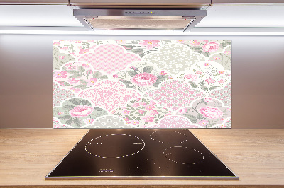 Panel do kuchyne Ruže a ornamenty