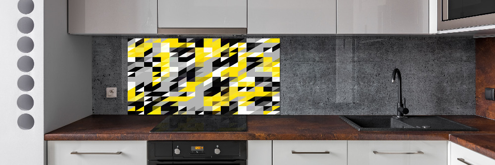 Panel do kuchyne Geometrické pozadie