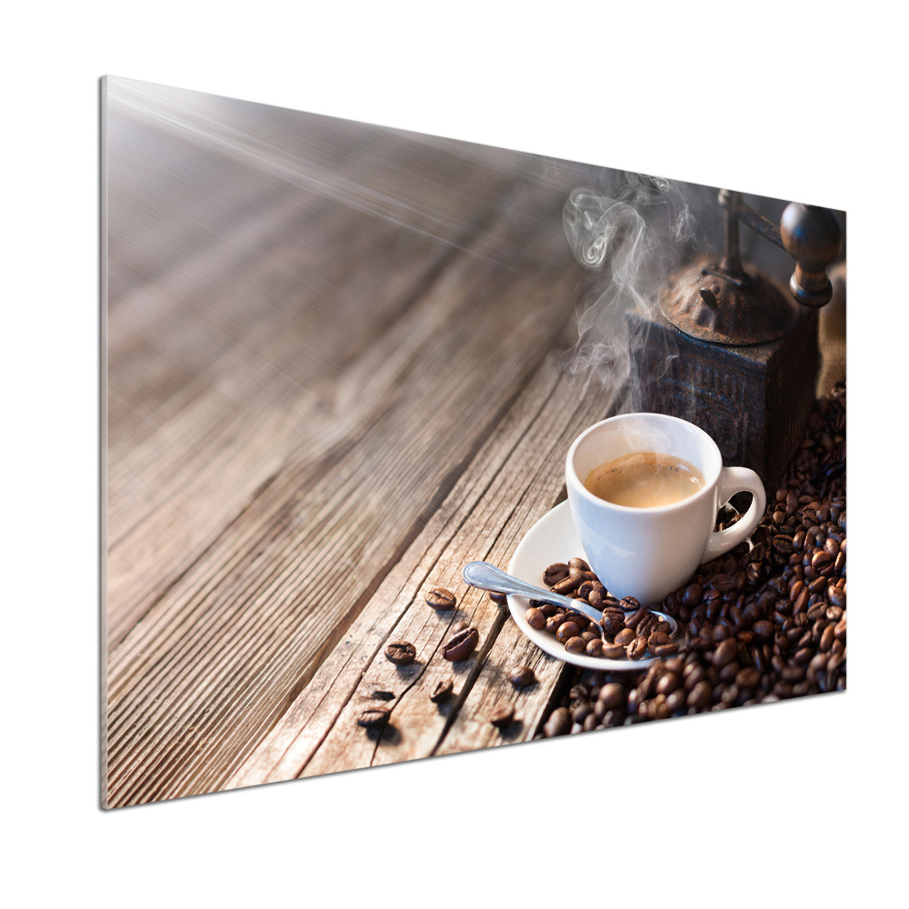 Dekoračný panel sklo Ranná káva