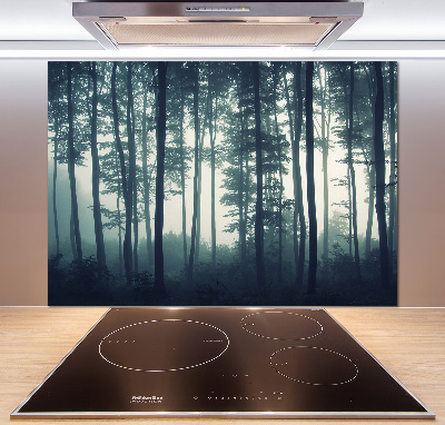 Dekoračný panel sklo Les v hmle