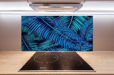 Dekoračný panel sklo Lístie palmy