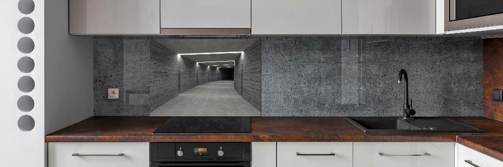 Panel do kuchyne Betónový tunel