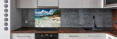 Panel do kuchyne Pláž Seychely