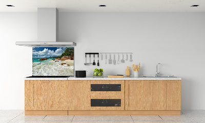 Panel do kuchyne Pláž Seychely