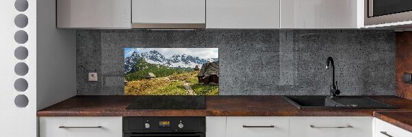 Dekoračný panel sklo Západné Tatry