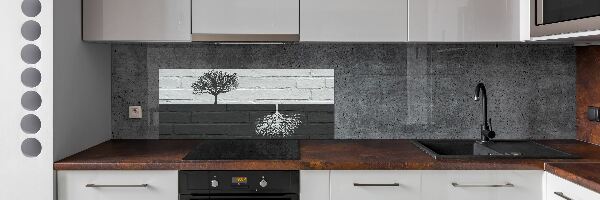 Panel do kuchyne Stromy na stene