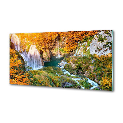 Panel do kuchyne Vodopád jeseň