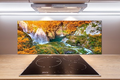 Panel do kuchyne Vodopád jeseň