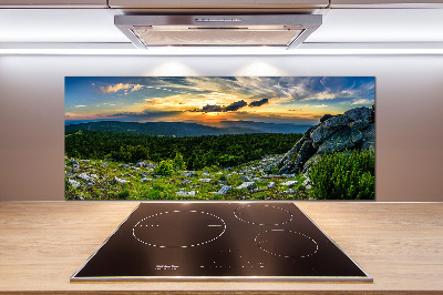 Panel do kuchyne Horské panorama