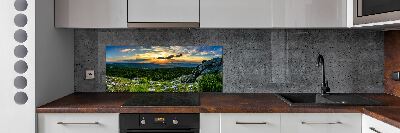 Panel do kuchyne Horské panorama
