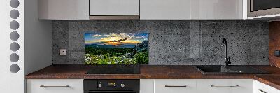 Panel do kuchyne Horské panorama