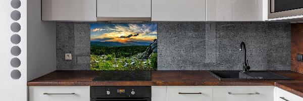 Panel do kuchyne Horské panorama