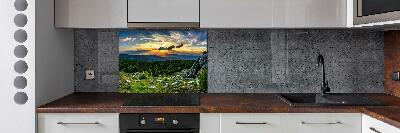 Panel do kuchyne Horské panorama