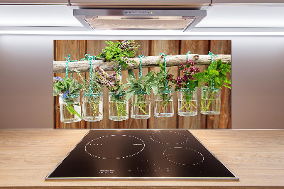 Panel do kuchyne Byliny v pohároch