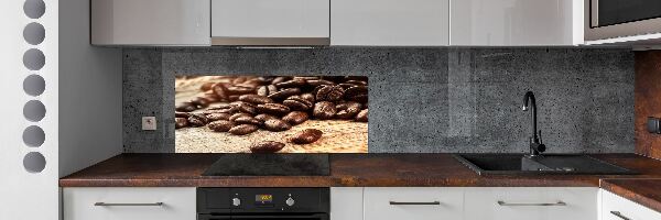 Dekoračný panel sklo Zrnká kávy