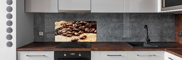 Dekoračný panel sklo Zrnká kávy