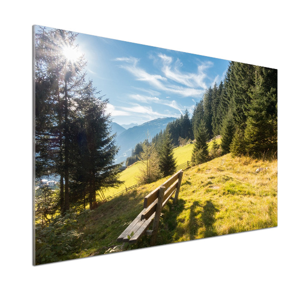 Panel do kuchyne Jeseň v horách