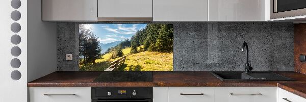 Panel do kuchyne Jeseň v horách