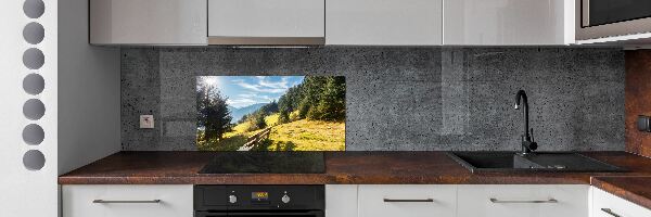 Panel do kuchyne Jeseň v horách