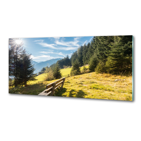 Panel do kuchyne Jeseň v horách