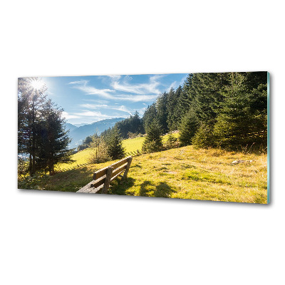Panel do kuchyne Jeseň v horách