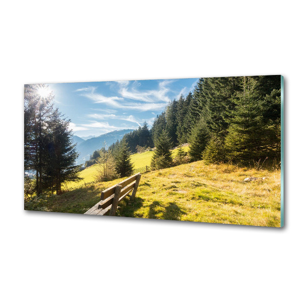 Panel do kuchyne Jeseň v horách