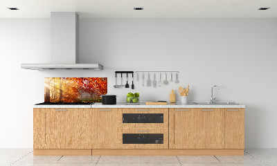 Dekoračný panel sklo Jesenný les