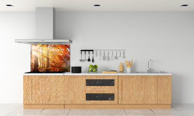 Dekoračný panel sklo Jesenný les