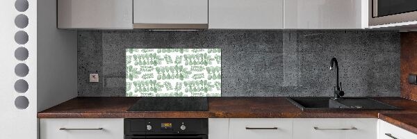 Panel do kuchyne Zelené lístie